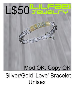 Second Life Marketplace - Unisex Love Bracelet